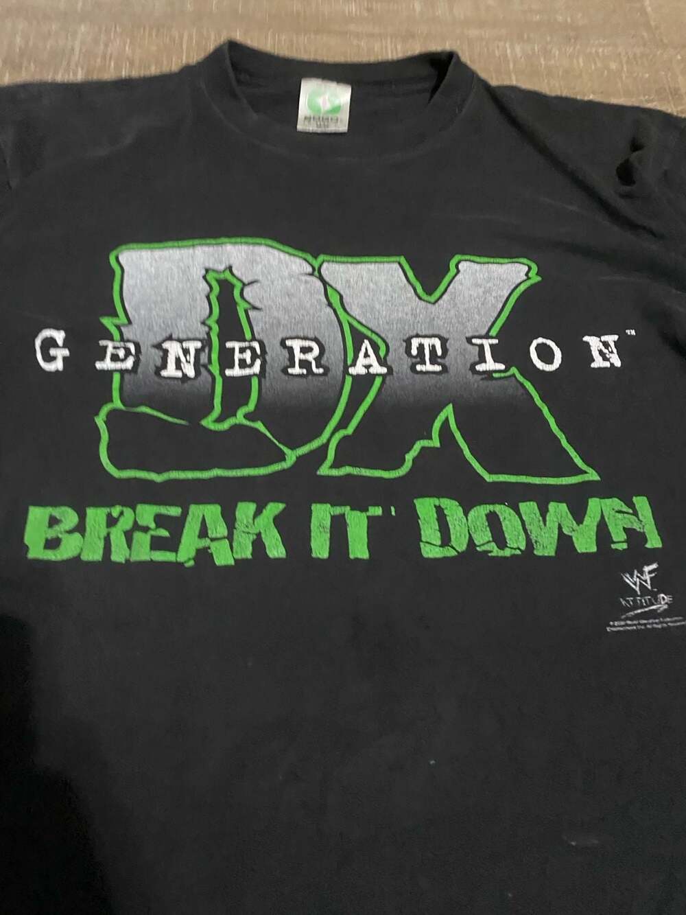 Vintage 2000 WWF D-Generation X DX Break It Down T-Shirt